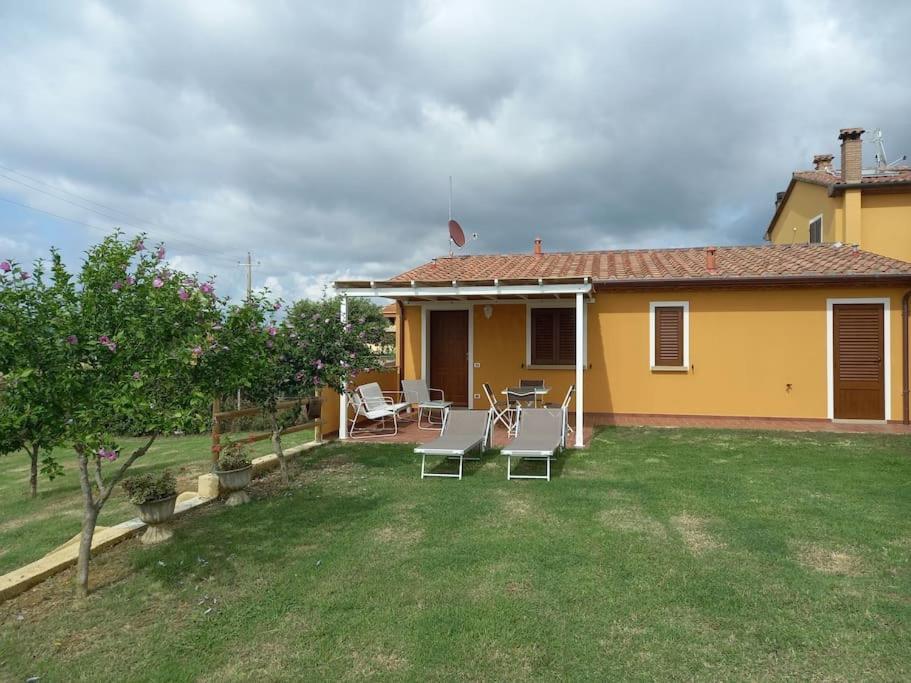 La Casina Di Campagna Tra Cecina E Bibbona Villa Eksteriør billede
